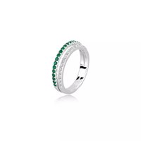 Anello Mabina Donna Anello Argento E Zirconi in Argento Zirconia 523142-17 - 523142-13